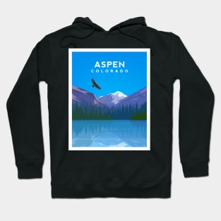 Aspen, Colorado Mountains Hoodie